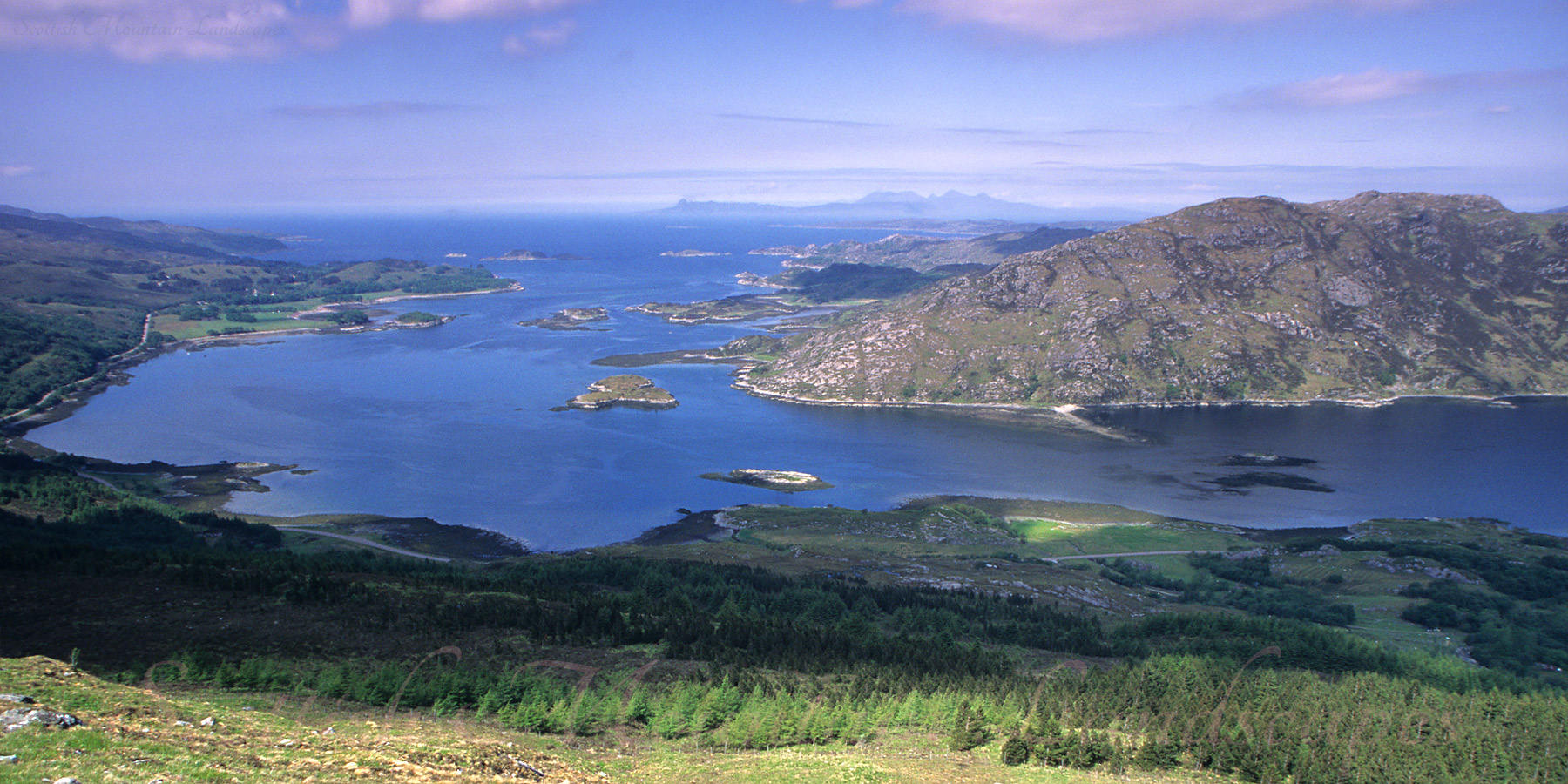 Loch Ailort, from the lower slopes of Rois-Bheinn.