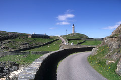 Ardnamurchan Lighthouse and keeper's cottage.