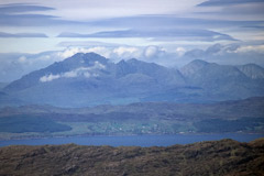 Blà Bheinn, from the west top of Rois-Bheinn.