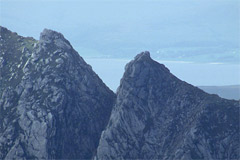 Ceum na Caillich (The Witch's Step), from Goatfell.