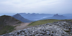 Cùl Beag and Stac Pollaidh, from Cùl Mòr.