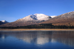 Stob Ghabhar, from Loch Tulla.