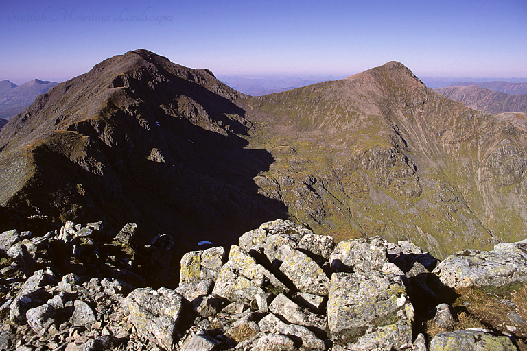 Bidean nam Bian and Stob Coire nan Lochan.