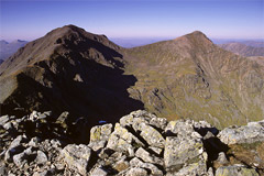 Bidean nam Bian and Stob Coire nan Lochan, from Stob Coire Sgreamhach.