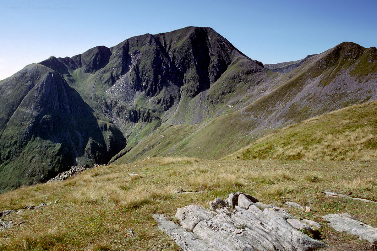 Am Bodach, from Stob Coire a' Chàirn.