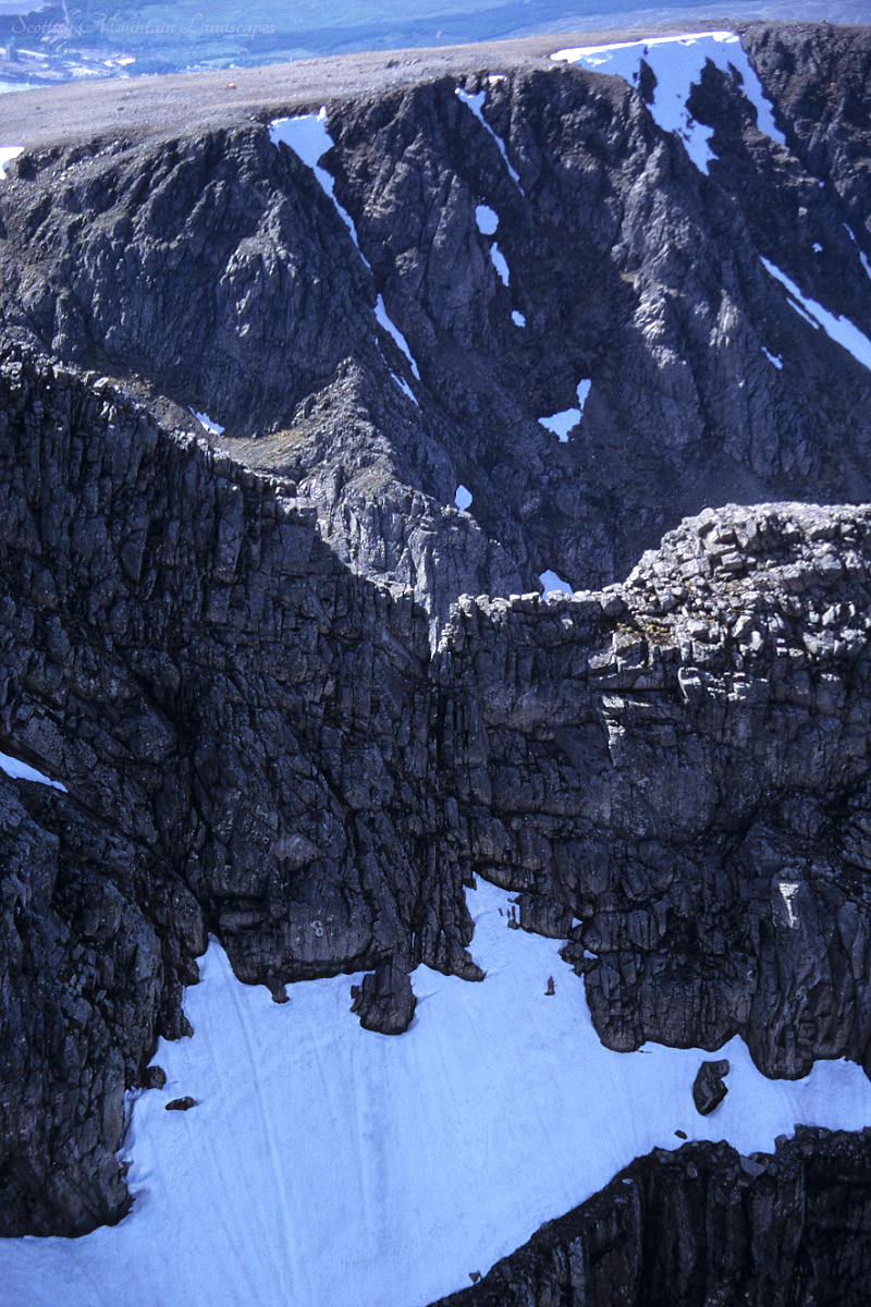 Ben Nevis: Tower Ridge and Tower Gap.