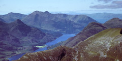 Sgorr na Ciche and Beinn a' Bheithir.