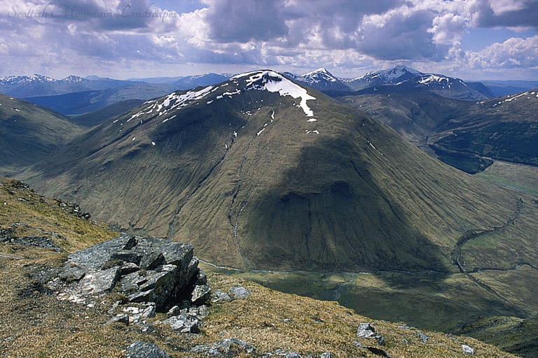 Beinn Odhar, from Beinn a' Chaisteil.