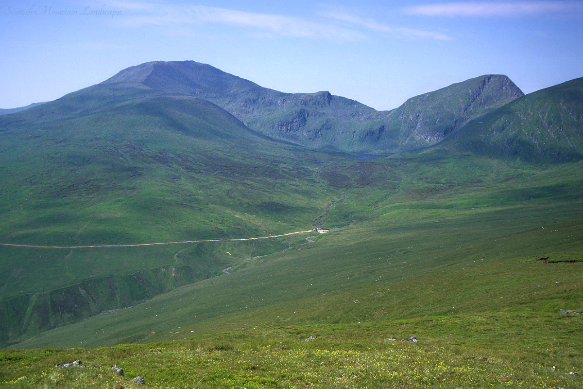 Ben Lawers and An Stùc, from Meall Greigh.
