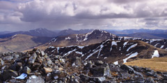 Ben Challum, from the summit of Creag Mhòr.