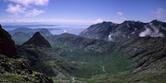 The Lota Corrie, from Bealach a' Bhàsteir.