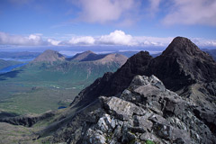 Sgurr nan Gillean, from the summit of Am Basteir.