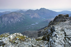 Blà Bheinn, from Sgurr nan Gillean.
