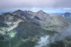 View north from Sgurr Dubh Mòr.