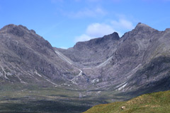 Coire Làgan, from Loch Brittle.