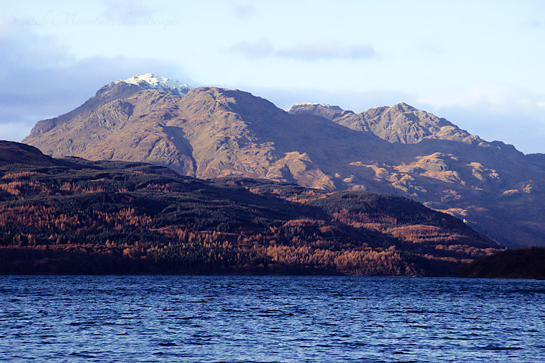 Ben Vorlich, from the west side of Loch Lomond.