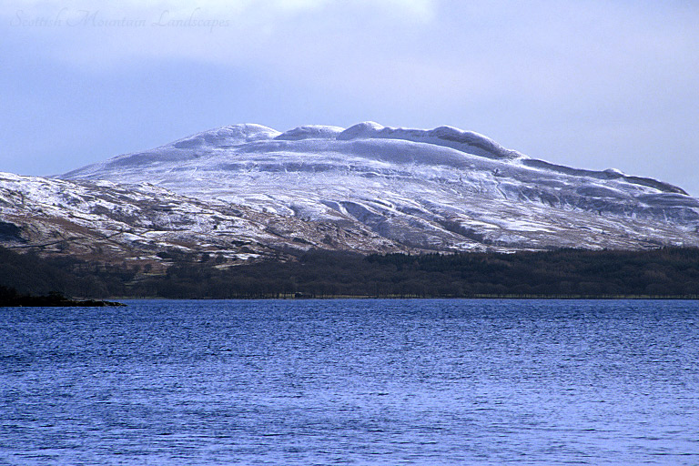 Conic Hill, from the west side of Loch Lomond.