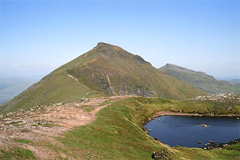 Stob Binnein, with Ben More in the background, from Stob Coire an Lochain.