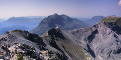 Beinn Eighe: looking west from Spidean Coire nan Clach.