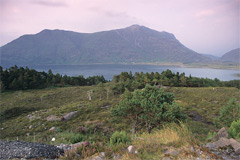 Liathach and Torridon, from the south side of Upper Loch Torridon.