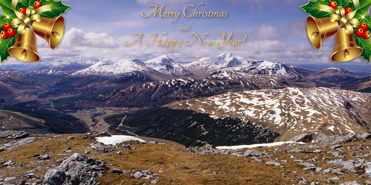 The Ben Lui group, from Beinn Odhar.